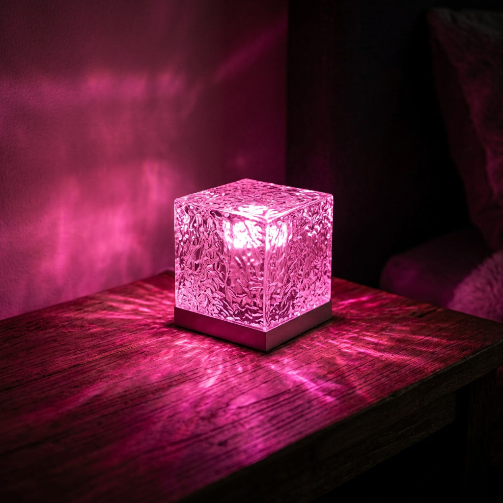AuroraCube™ — Lampka Kryształowa LED